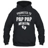 Promoted To Pap Pap Est 2025 Fathers Day First Time New Shirt & Hoodie | teecentury