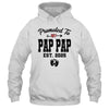 Promoted To Pap Pap Est 2025 First Time Fathers Day Shirt & Hoodie | teecentury