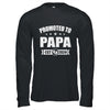 Promoted To Papa Est 2024 Fathers Day First Time New Papa Shirt & Hoodie | teecentury