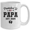 Promoted To Papa Est 2024 First Time Fathers Day Mug | teecentury