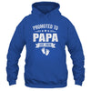 Promoted To Papa Est 2026 Fathers Day First Time New Papa Shirt & Hoodie | teecentury