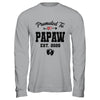 Promoted To Papaw Est 2025 First Time Fathers Day Shirt & Hoodie | teecentury