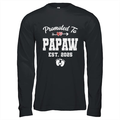 Promoted To Papaw Est 2025 Funny First Time Fathers Day Shirt & Hoodie | teecentury