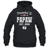 Promoted To Papaw Est 2025 Funny First Time Fathers Day Shirt & Hoodie | teecentury