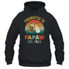 Promoted To Papaw Est 2025 Vintage New Papaw Fathers Day Shirt & Hoodie | teecentury