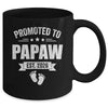 Promoted To Papaw Est 2026 Fathers Day First Time New Papaw Mug | teecentury