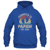 Promoted To Papaw Est 2026 Fathers Day Vintage Shirt & Hoodie | teecentury