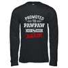 Promoted To Pawpaw Again 2025 Pregnancy Announcement Shirt & Hoodie | teecentury