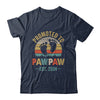 Promoted To Pawpaw Est 2024 Fathers Day Vintage Shirt & Tank Top | teecentury