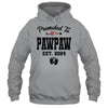 Promoted To Pawpaw Est 2024 First Time Fathers Day Shirt & Hoodie | teecentury