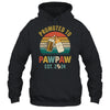 Promoted To Pawpaw Est 2024 Vintage New Pawpaw Fathers Day Shirt & Hoodie | teecentury