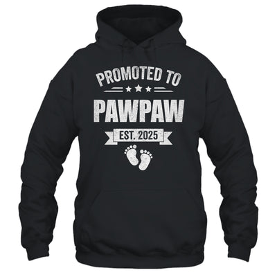 Promoted To Pawpaw Est 2025 Fathers Day First Time New Shirt & Hoodie | teecentury