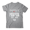Promoted To Pawpaw Est 2025 Funny First Time Fathers Day Shirt & Hoodie | teecentury