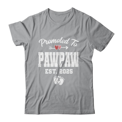 Promoted To Pawpaw Est 2025 Funny First Time Fathers Day Shirt & Hoodie | teecentury