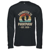 Promoted To Pawpaw Est 2026 Fathers Day Vintage Shirt & Hoodie | teecentury