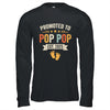Promoted To Pop Pop 2025 Retro Soon To Be Pop Pop Est 2025 Shirt & Hoodie | teecentury