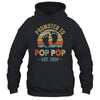 Promoted To Pop Pop Est 2024 Fathers Day Vintage Shirt & Tank Top | teecentury