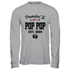 Promoted To Pop Pop Est 2024 First Time Fathers Day Shirt & Hoodie | teecentury