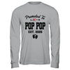 Promoted To Pop Pop Est 2025 First Time Fathers Day Shirt & Hoodie | teecentury