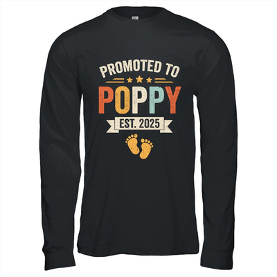 Promoted To Poppy 2025 Retro Soon To Be Poppy Est 2025 Shirt & Hoodie | teecentury