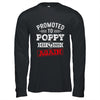 Promoted To Poppy Again 2025 Pregnancy Announcement Shirt & Hoodie | teecentury