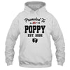 Promoted To Poppy Est 2025 First Time Fathers Day Shirt & Hoodie | teecentury