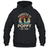 Promoted To Poppy Est 2026 Fathers Day Vintage Shirt & Hoodie | teecentury