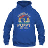 Promoted To Poppy Est 2026 Fathers Day Vintage Shirt & Hoodie | teecentury