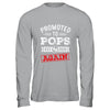 Promoted To Pops Again 2026 Pregnancy Announcement Shirt & Hoodie | teecentury