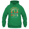 Promoted To Pops Est 2025 Fathers Day Vintage Shirt & Hoodie | teecentury