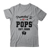 Promoted To Pops Est 2025 First Time Fathers Day Shirt & Hoodie | teecentury