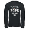 Promoted To Pops Est 2025 Funny First Time Fathers Day Shirt & Hoodie | teecentury
