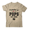 Promoted To Pops Est 2026 First Time Fathers Day Shirt & Hoodie | teecentury