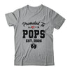 Promoted To Pops Est 2026 First Time Fathers Day Shirt & Hoodie | teecentury