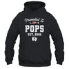 Promoted To Pops Est 2026 Funny First Time Fathers Day Shirt & Hoodie | teecentury