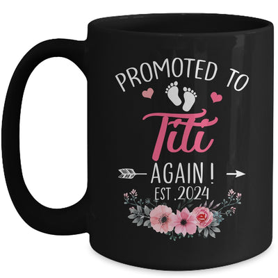 Promoted To Titi Again Est 2024 Mothers Day Mug | teecentury