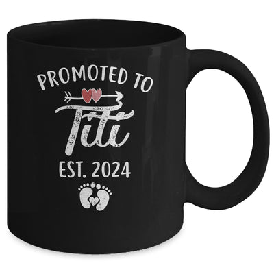 Promoted To Titi Est 2024 Funny First Time Mothers Day Mug | teecentury