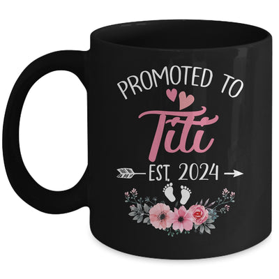 Promoted To Titi Est 2024 Mothers Day First Time Mug | teecentury