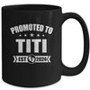 Promoted To Titi Est 2024 Mothers Day First Time New Titi Mug | teecentury