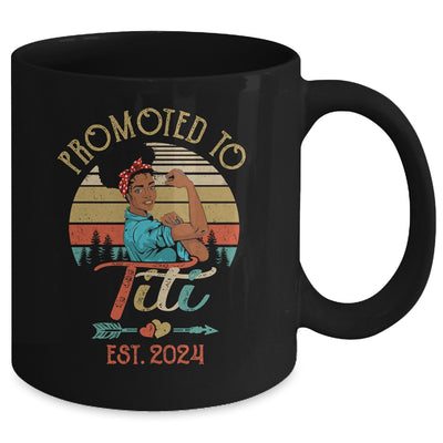 Promoted To Titi Est 2024 Vintage First Time Titi Mug | teecentury