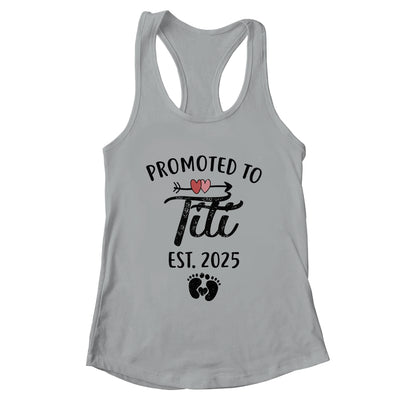 Promoted To Titi Est 2025 First Time Mothers Day Shirt & Tank Top | teecentury