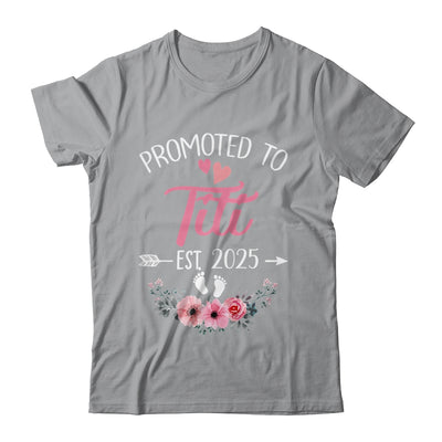 Promoted To Titi Est 2025 Mothers Day First Time Shirt & Tank Top | teecentury