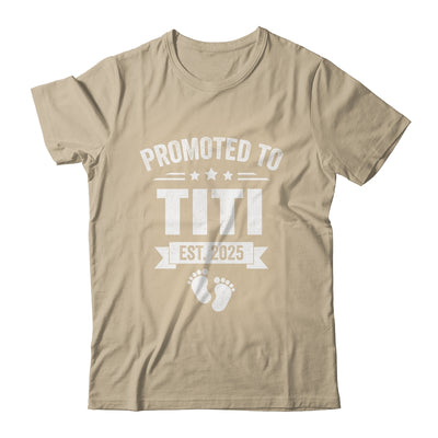 Promoted To Titi Est 2025 Mothers Day First Time New Titi Shirt & Tank Top | teecentury