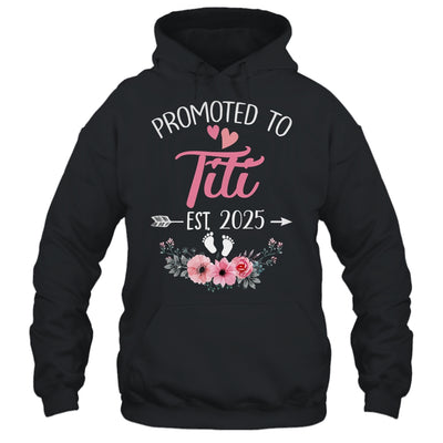 Promoted To Titi Est 2025 Mothers Day First Time Shirt & Tank Top | teecentury