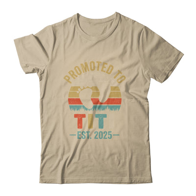 Promoted To Titi Est 2025 Mothers Day Vintage Shirt & Tank Top | teecentury