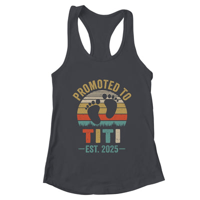 Promoted To Titi Est 2025 Mothers Day Vintage Shirt & Tank Top | teecentury