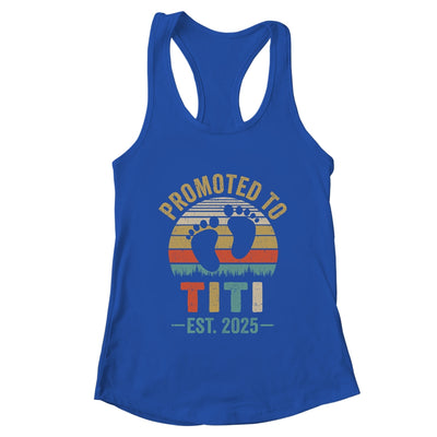 Promoted To Titi Est 2025 Mothers Day Vintage Shirt & Tank Top | teecentury