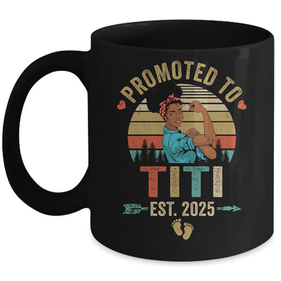 Promoted To Titi Est 2025 Vintage First Time Titi Mug | teecentury
