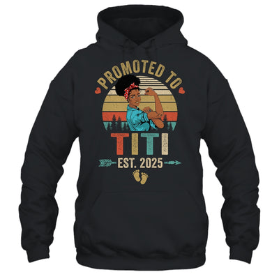 Promoted To Titi Est 2025 Vintage First Time Titi Shirt & Tank Top | teecentury