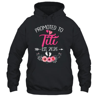 Promoted To Titi Est 2026 Mothers Day First Time Shirt & Tank Top | teecentury